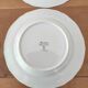 Set of 4 Limoges porcelain soup plates