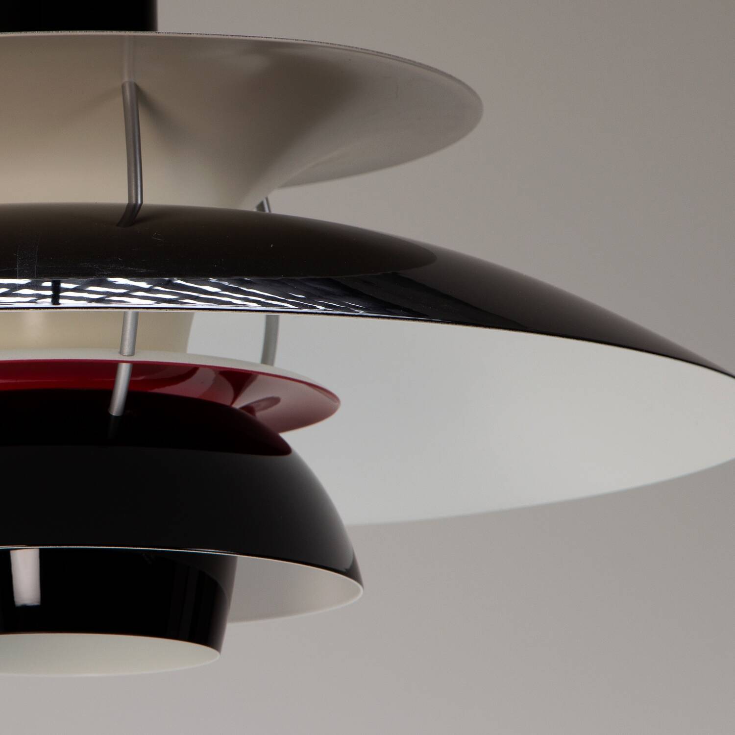 Louis Poulsen ph5 pendant light | Poul Henningsen | restoration | black