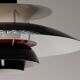 Louis Poulsen ph5 pendant light | Poul Henningsen | restoration | black