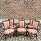 Suite Of Six Armchairs In Natural Wood From Louis XVI XVIII Eme Century