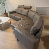 Canapé d'angle en cuir Bo concept