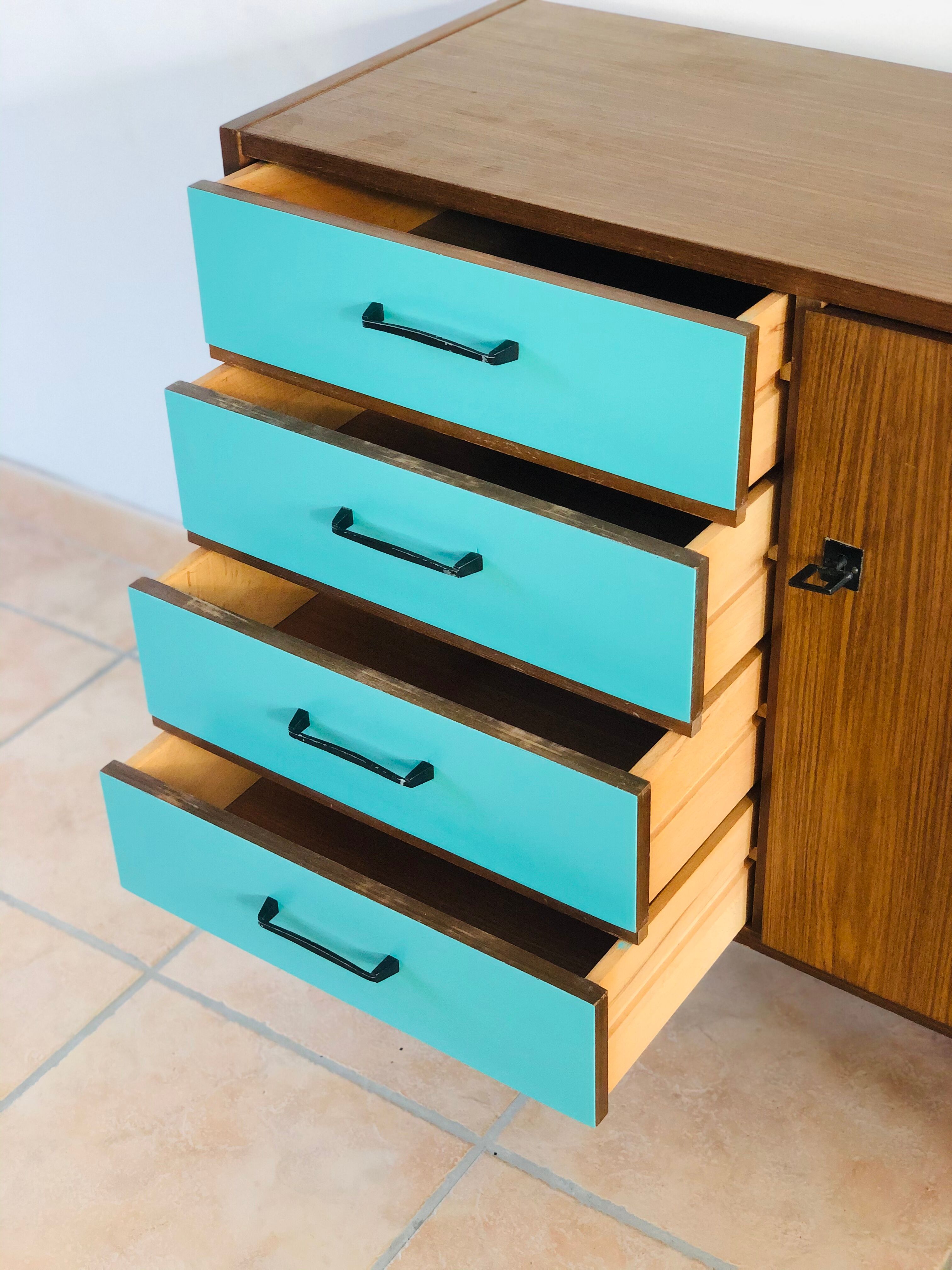 Vintage teak dresser 1965