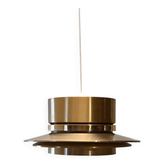 Lustre en laiton de Carl Thore pour Granhaga, années 1960