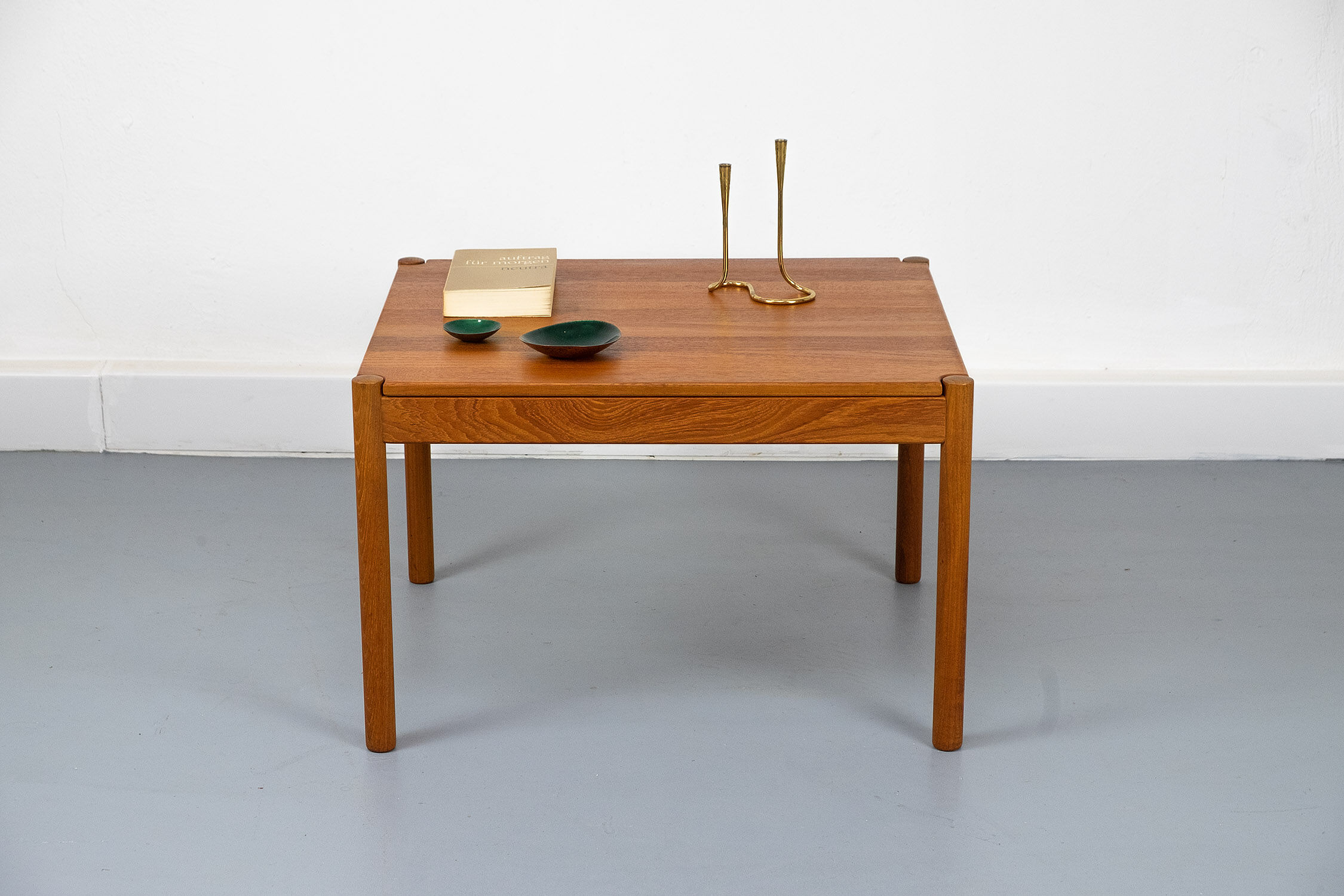 Solid teak coffee table by Kai Kristiansen for Magnus Olesen, 1960s