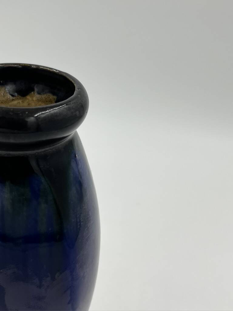 Flemish art nouveau stoneware vase