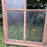 Window L107xH174 industrial curved metal glass roof frame reinforced glass