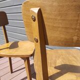 Paire de chaises bistrot ELF