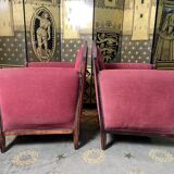 Pair of armchairs bergères Art Deco period