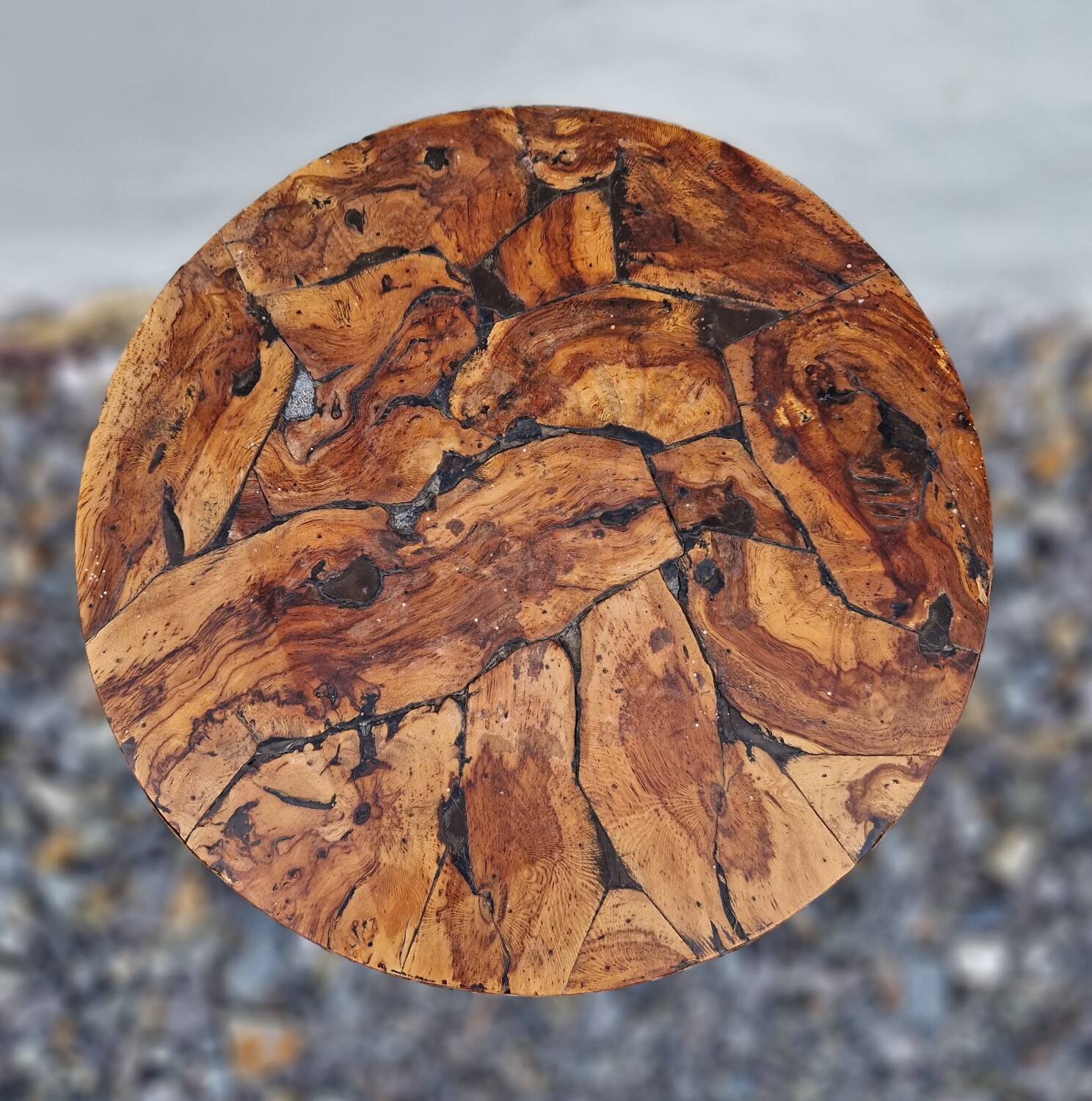 Brutalist vine stool