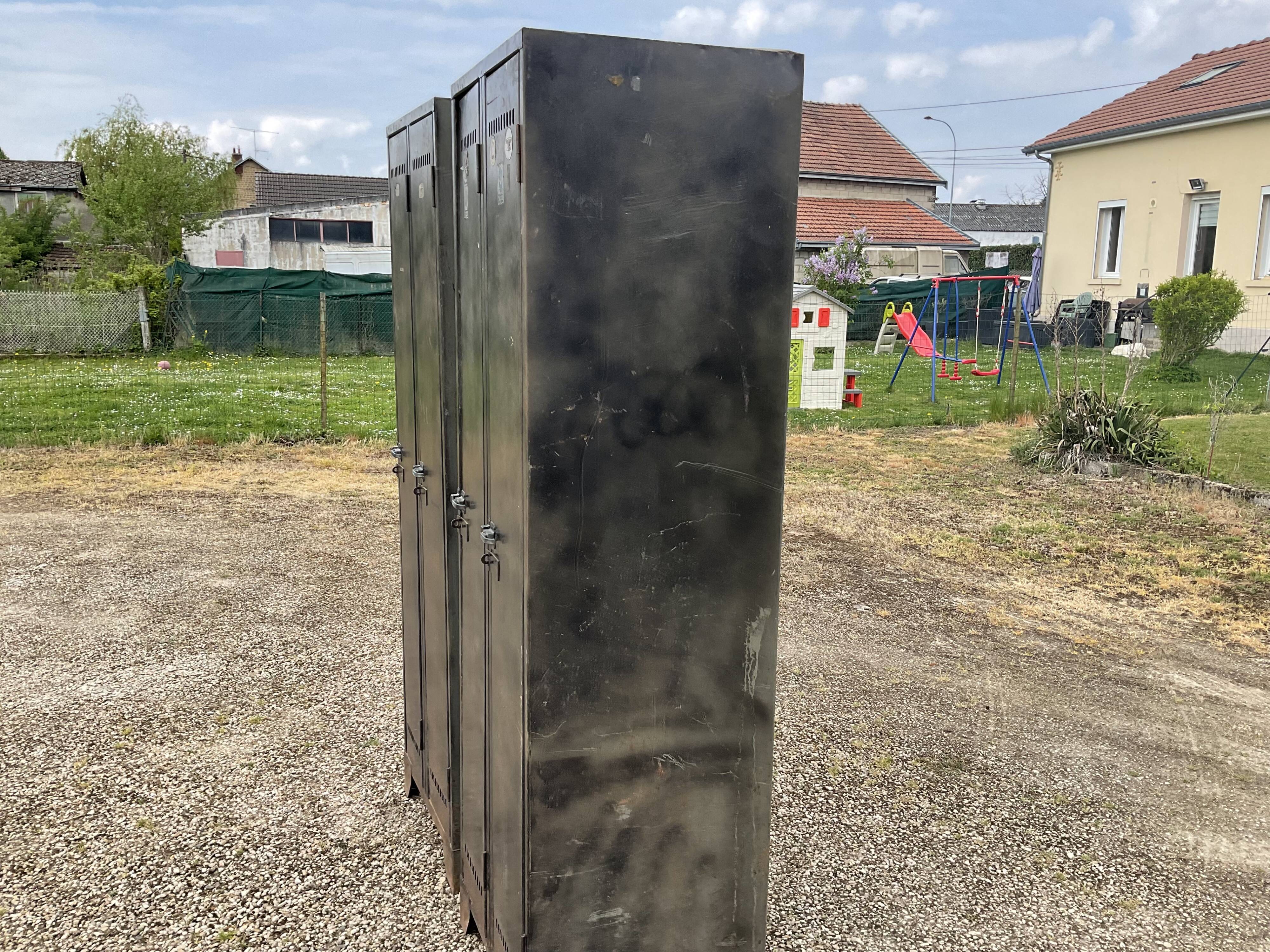 Metal cabinets