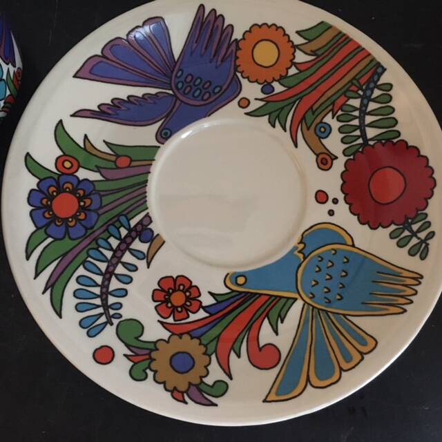 Acapulco cup and saucer by Villeroy & Boch