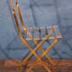 Folding chair "Les Invisibles" Lebovici 1970s