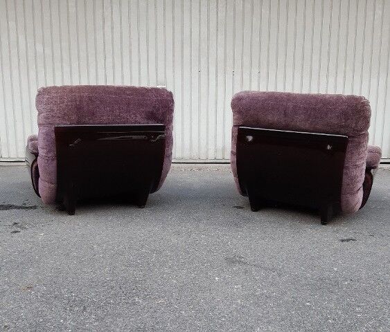 Michel Ducaroy line Roset model Marsala 2 armchair, 1 pouf