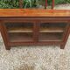 Showcase furniture solid wood glass door extra tv