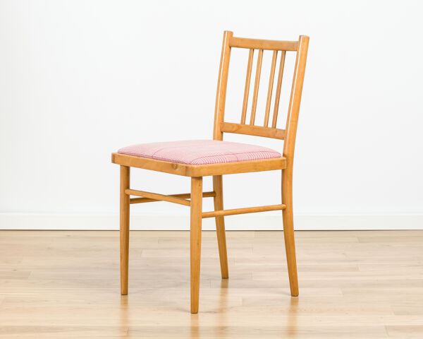 Ensemble de 4 chaises à manger de Ton, années 1970