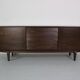 Skovby Møbelfabrik Darkened Oak Sideboard "Model 65", 1960 Denmark