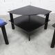 Ensemble 2 fauteuils + table basse design patrice bonneau genexco 1980