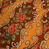 Wine Red & Orange Classic Vintage Kilim Rug, 171x289Cm