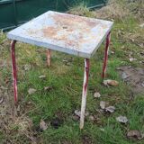 METAL terrace table TOLIX 1950