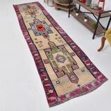 3x12 Vintage Herki Runner Rug