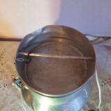 Canette à lait en aluminium grand format complète vintage