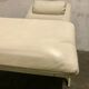 Leather chaise longue