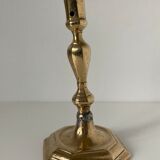 Louis XIV style bronze candle holder