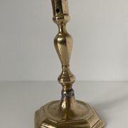 Louis XIV style bronze candle holder