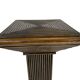 Colonne en rotin vintage bambou pilier années 70 rattan mcguire