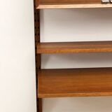 Small Mid-Century Modern Wall Unit,  Royal System with  Desk, Poul Cadovius for Cado, Denmark, 1950s