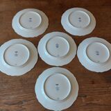 Set of 6 Haviland Les Islettes plates
