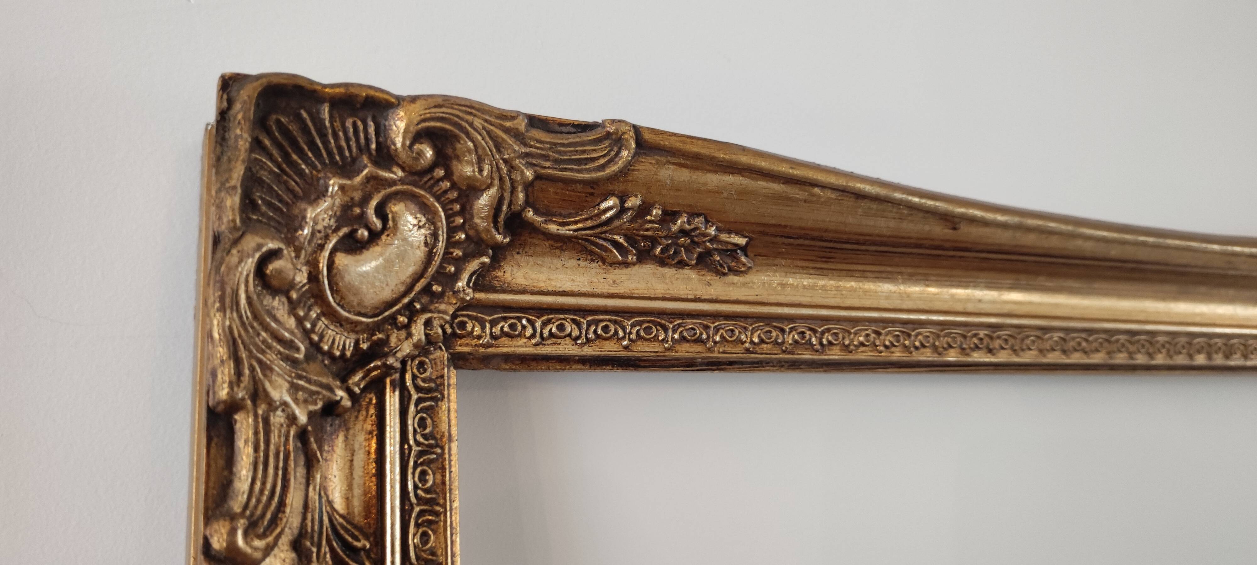 Gilded wooden frame