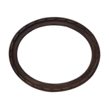 Wooden oval frame