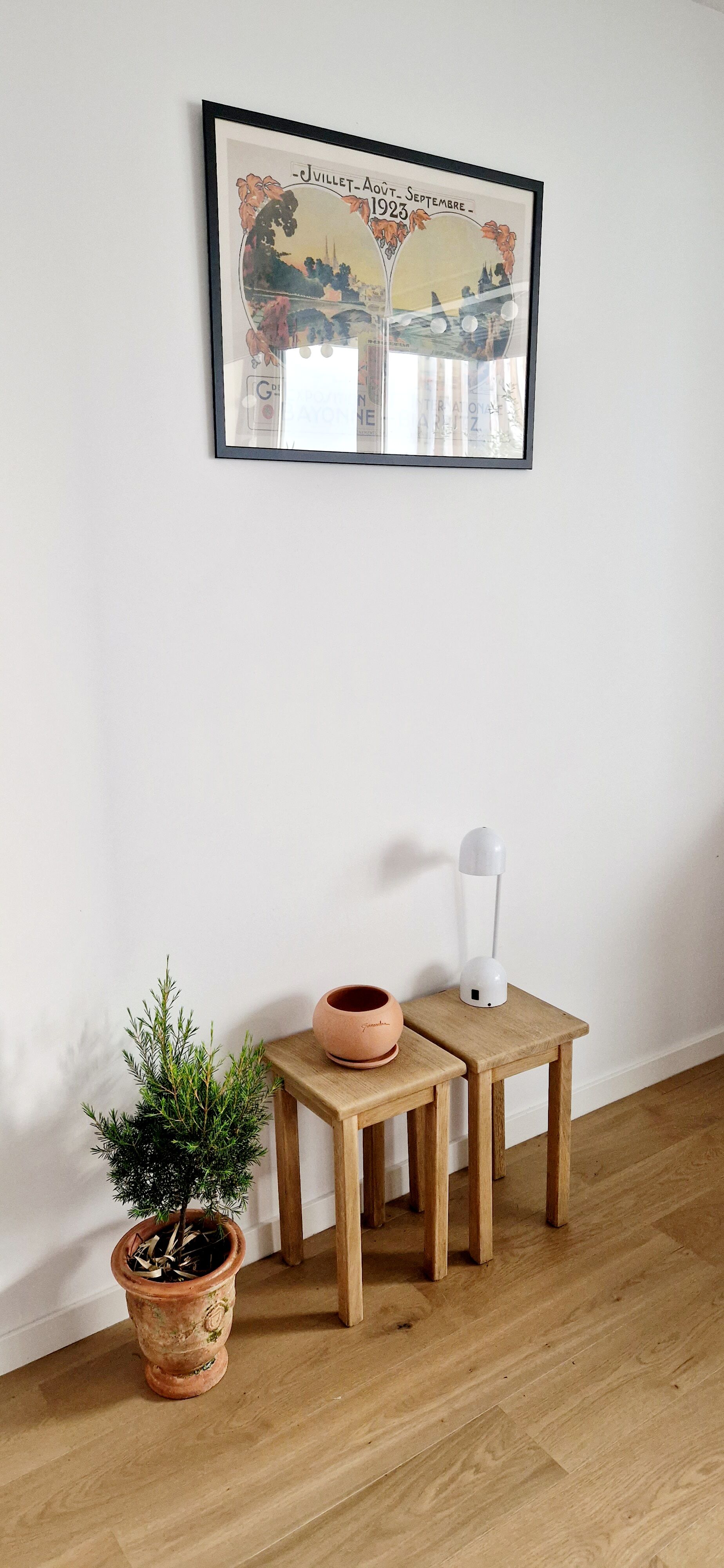 Lampe vintage années 80 style Barbieri & Marianelli