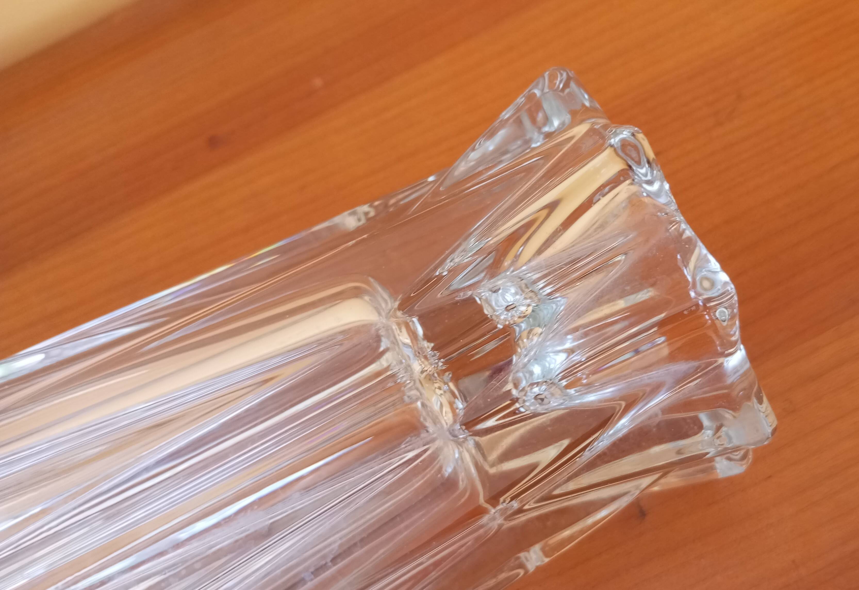 Crystal vase from the 70s - 80s