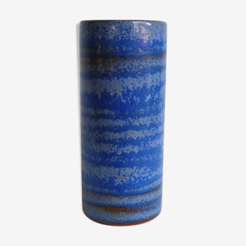 Vase Rouleau bleu Antonio Lampecco