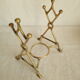 Ancient copper and brass travel teapot 20th