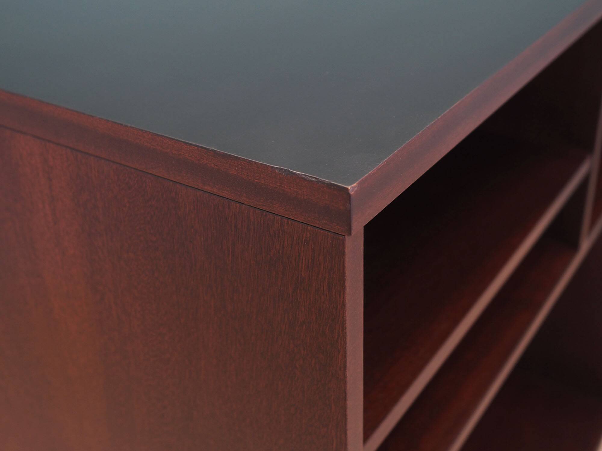 Mahogany bookcase, Swedish design, 1960s, manufacturer: Ulferts