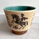 Vintage German Uebelacker ceramic planter - jagerfly