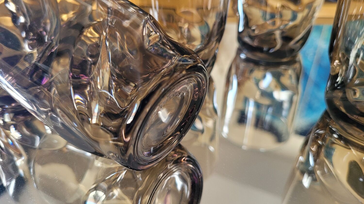 Verres à eau 80's