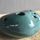 Roller spike flowers, blue-green ceramics