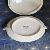 Legumier with lid or small soup U et Cie Sarreguemines model Nancy