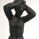 Sculpture of a Nude Woman in plaster by Radeta Stankovic