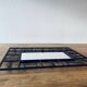 Rectangular wrought iron mirror, Frederick Weinberg