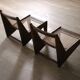 Chaises Kangourou Pierre Jeanneret PJ-SI-59, Inde, 1955