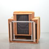 Striking De Sede DS101 Cognac Leather Lounge Chair DS17. Switzerland, 1970s