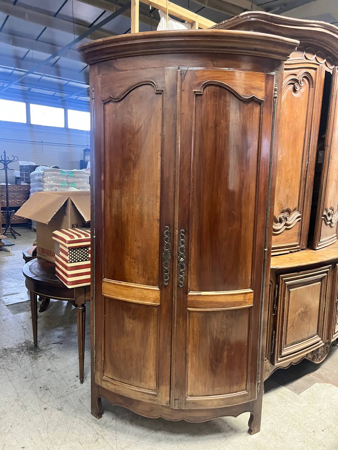 Eighteenth-century corner cupboard