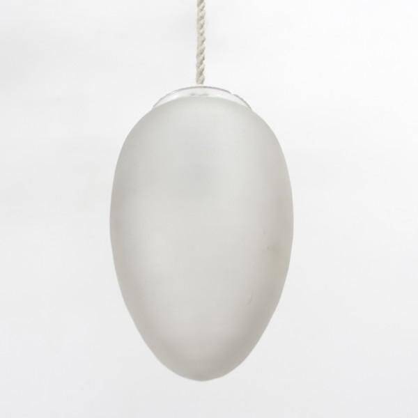 Glass Pendant Lamp, 1960s