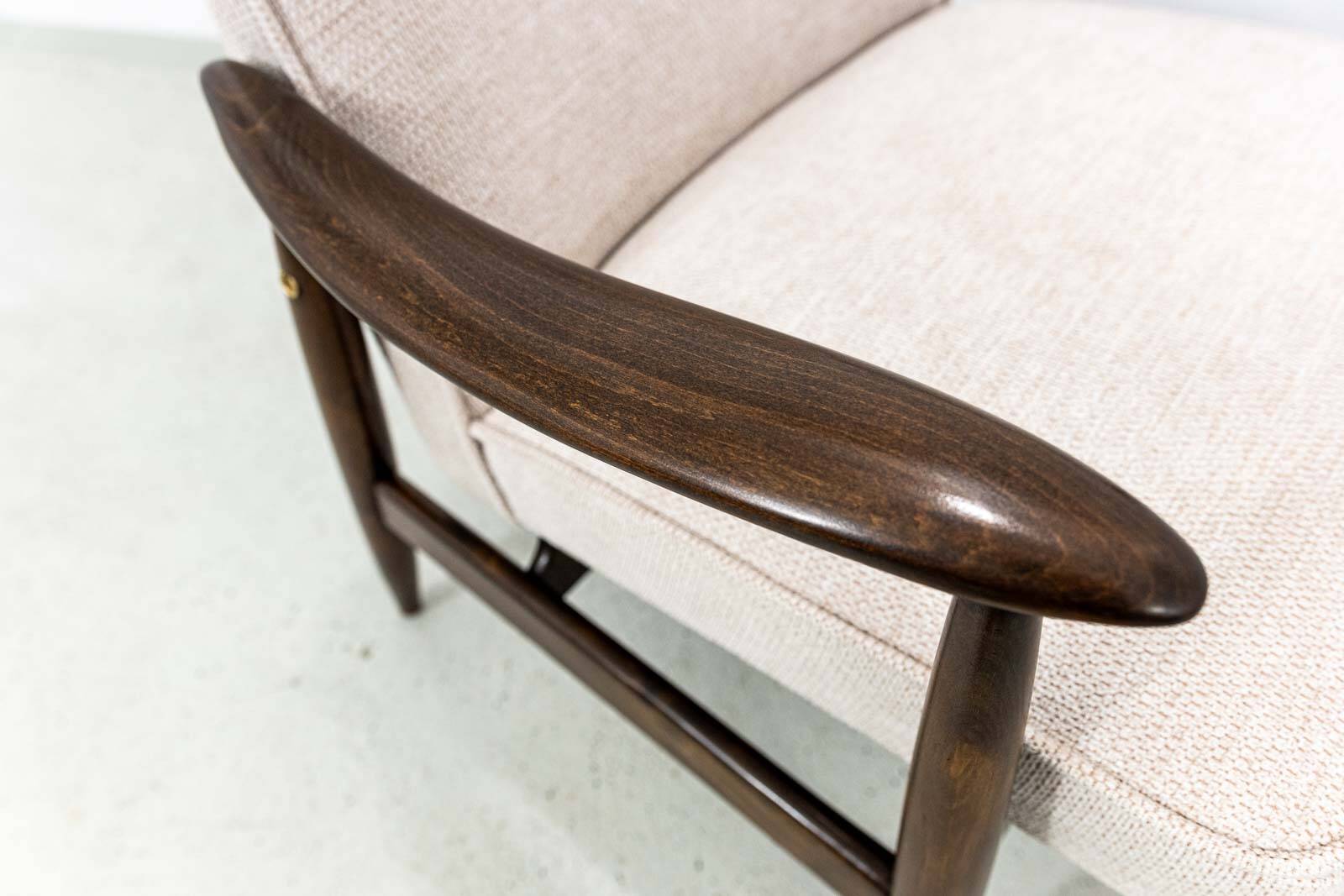 Mid-century armchair GFM-87 by Juliusz Kędziorek, GFM, Poland, 1960s