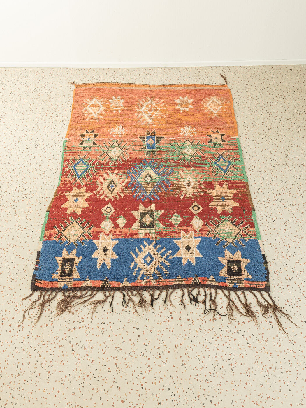 Vintage boujad, berber rug, 154 x 247